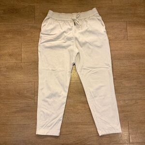 Casual Cream Jogger Pants women M/L